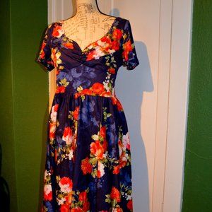 XL Unique Vintage brand  fit n flare dress